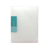 ビュートン スリムクリヤーブック A4 10ポケット クリヤー 10冊 F032449-FCB-A4-10C