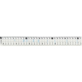 クツワ サイズカッター定規 31cm FCE447R-KB037