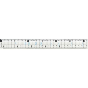 クツワ サイズカッター定規 31cm FCE447R-KB037-イメージ1