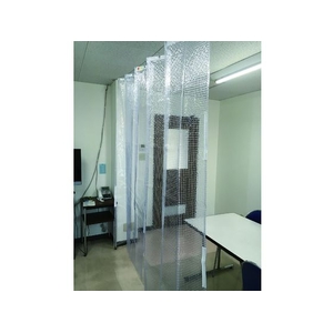 ユタカメイク シート 簡易間仕切り防炎・制電 2m×3m クリア 32透明0.312 FC006KP-3675106-イメージ2