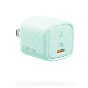 VOLTME 充電器 レボ30ミニ 30W グリーン V2094-イメージ1