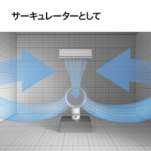 ダイソン Dyson Cool CF1 ファン ホワイト/シルバー AM12WS-イメージ4