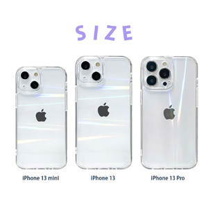 BOOGIE WOOGIE iPhone 13 Pro用オーロラケース クリア BW22164I13P-イメージ14