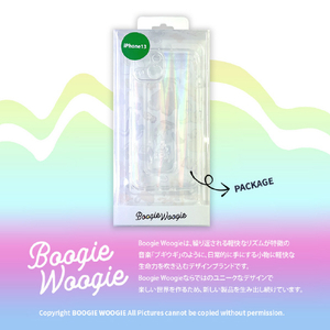 BOOGIE WOOGIE iPhone 13 Pro用オーロラケース クリア BW22164I13P-イメージ15