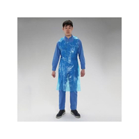 エスコ エプロン 使い捨て 123×71cm 50枚 FCE216H-EA355A-81