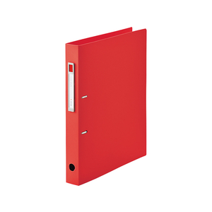 リヒトラブ noie-style D型リングファイル A4タテ レッド F188019-F-7684-3-イメージ1