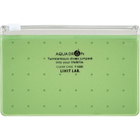 リヒトラブ AQUA DROPs クリヤーケース A8 黄緑 5枚 FC39922-F5300-6
