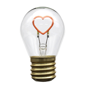 JTT かわいい電球型イルミネーション FunnyNeoBulb ファニーネオンバルブ ハート JTNBULB-HRT-イメージ1