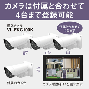 パナソニック ホームネットワークシステム 屋外用カメラ VL-CV100K-イメージ16