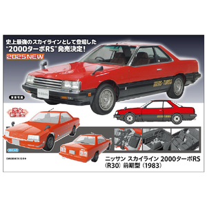 ハセガワ 1/24 ニッサン スカイライン 2000ターボRS (R30) 前期型 (1983) HC65スカイライン2000タ-ボRSゼンキ ハセガワ 1/24 ニッサン スカイライン 2000ターボRS (R30) 前期型 (1983) HC65スカイライン2000タ-ボRSゼンキ