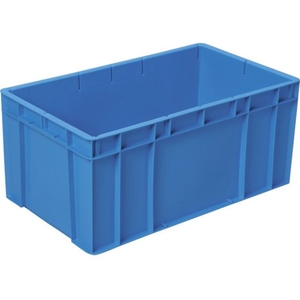 ＤＩＣプラスチック RC型コンテナRC-64 外寸:W670×D390×H300 青 FC445HU-5115965-イメージ1