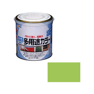 アサヒペン 水性多用途カラー 0.7L フレッシュグリーン FC736PM-イメージ1