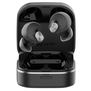 AVIOT トゥルーワイヤレスイヤホン AVIOT Black Onyx TE-Q3-BK-イメージ5