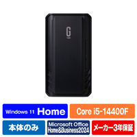 G TUNE mouse デスクトップパソコン パソコン本体のみ e angle select ブラック EGPDGI514G56321F3BHB