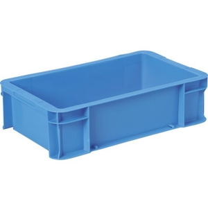 ＤＩＣプラスチック DA型コンテナ ボックス型 W450×D276×H124.5 青 FC616GK-2430789-イメージ1