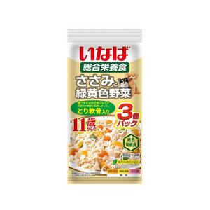 いなば ささみと野菜 11歳鶏軟骨60g×3袋 FCU3049-イメージ1