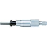新潟精機 マイクロメータヘッド 測定範囲0~25mm ナット付 1511401080～250.01ナット付球面(SR4) FC371KW-3774775