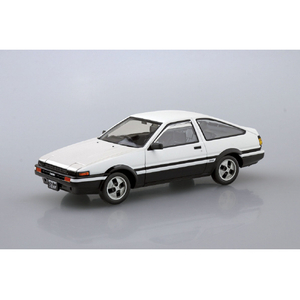 アオシマ 1/32 トヨタ スプリンタートレノ (ハイテックツートン) 楽プラ スナップキット No.11-WB Aﾗｸﾌﾟﾗ11WBﾄﾚﾉﾊｲﾃﾂｸﾂ-ﾄﾝ-イメージ2