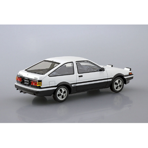アオシマ 1/32 トヨタ スプリンタートレノ (ハイテックツートン) 楽プラ スナップキット No.11-WB Aﾗｸﾌﾟﾗ11WBﾄﾚﾉﾊｲﾃﾂｸﾂ-ﾄﾝ-イメージ3