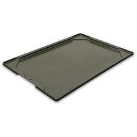 エスコ 折畳コンテナ用ふた OD色 530×366×18mm FCX4197-EA506AA-14DF