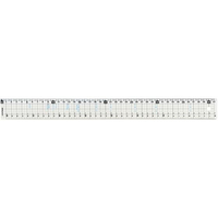 クツワ サイズカッター定規 41cm FCE448R-KB038