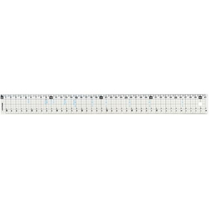 クツワ サイズカッター定規 41cm FCE448R-KB038-イメージ1