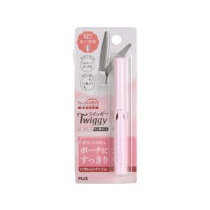 プラス はさみ 携帯用 ツイッギー ポーチサイズ フッ素 ピンク 35260 FCA6077-35260/SC-100PF-イメージ7