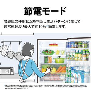 シャープ 【右開き】280L 2ドア冷蔵庫 アコールホワイト SJ-PD28R-W-イメージ11