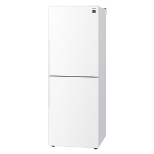 シャープ 【右開き】280L 2ドア冷蔵庫 アコールホワイト SJ-PD28R-W-イメージ12