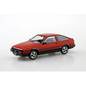 アオシマ 1/32 トヨタ スプリンタートレノ (ハイフラッシュツートン) 楽プラ スナップキット No.11-RB Aﾗｸﾌﾟﾗ11RBﾄﾚﾉﾊｲﾌﾗﾂｼﾕﾂ-ﾄﾝ-イメージ2