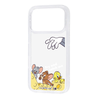 レイ・アウト iPhone 18 Pro用 / 17 Pro用 / トムとジェリー / 耐衝撃 ハイブリッドケース / トムとジェリー_キャッチミー RC-WP58UC4C/TJ105