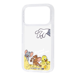 レイ・アウト iPhone 18 Pro用 / 17 Pro用 / トムとジェリー / 耐衝撃 ハイブリッドケース / トムとジェリー_キャッチミー RC-WP58UC4C/TJ105-イメージ1