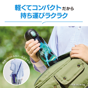 象印 ステンレスマグ シームレスせん(0．48L) ペイントネイビー SM-WN48-AZ-イメージ7