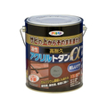 アサヒペン 油性高耐久アクリルトタンα 1.6KG グレー FC752NV
