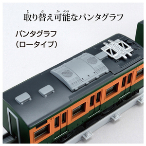タカラトミー プラレール リアルクラス 113系近郊電車(JR東日本・湘南色) PLAﾘｱﾙｸﾗｽ113ｹｲｷﾝｺｳﾃﾞﾝｼﾔ-イメージ8