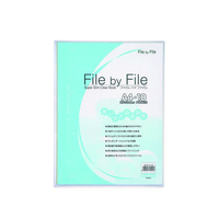 ビュートン スーパースリムクリヤーブック A4 10ポケット クリヤー F804920-SSCB-A4-10C