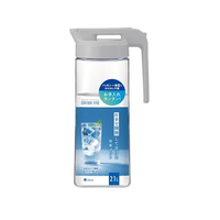 アスベル 冷水筒 ドリンク・ビオ 2.1L 耐熱 グレー FCF330N-A8045