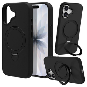 ラスタバナナ iPhone17用 ZEROSAFE MELLOW 磁力充電対応 ブラック 9410IP5AZSMBK-イメージ1