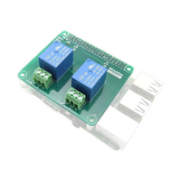 ビット・トレード・ワン Raspberry Pi用 リレー制御拡張基板 2回路 【組立済】 グリーン ADRSRU2