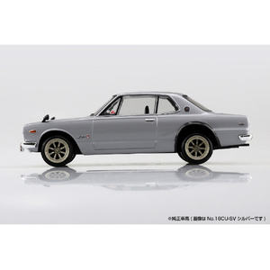 アオシマ 1/32ニッサン C10 スカイライン 2000GT-R カスタムホイール (シルバー) Aﾗｸﾌﾟﾗ16CUSVC10GTRCｼﾙﾊﾞ--イメージ5