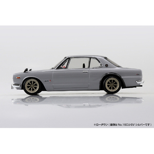 アオシマ 1/32ニッサン C10 スカイライン 2000GT-R カスタムホイール (シルバー) Aﾗｸﾌﾟﾗ16CUSVC10GTRCｼﾙﾊﾞ--イメージ6