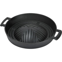 パール金属 鉄鋳物製深型ジンギスカン鍋 27cm FC823NM-HB-6113