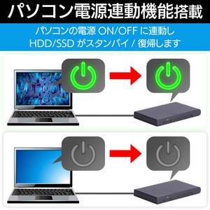 ロジテック USB3．2 Gen1 (USB3．0) 2．5インチ HDD/SSDケース ソフト付 LGB-PBSU3S-イメージ7