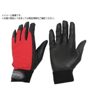 おたふく手袋 おたふく/ピーユーウェーブ レッド L K-18-RD-L FC931ZH-5997356