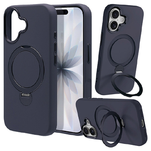 ラスタバナナ iPhone17用 ZEROSAFE MELLOW 磁力充電対応 ネイビー 9411IP5AZSMNV-イメージ1