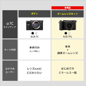 SONY デジタル一眼カメラ・ズームレンズキット α7C ブラック ILCE-7CLB-イメージ14