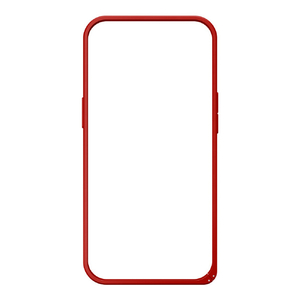 PGA iPhone 13 Pro用アルミニウムバンパー レッド PG-21NBP02RD-イメージ1
