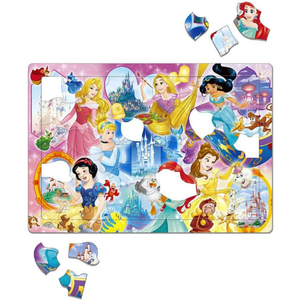 テンヨー ディズニー チャイルドパズル 60ピース プリンセスのおしろ(ディズニープリンセス) ｺﾄﾞﾓDC60167ﾌﾟﾘﾝｾｽﾉｵｼﾛ-イメージ2