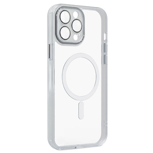 miak iPhone 14 Pro用レンズガード一体型MagSafe対応クリアケース スモーキークリア MA52167I14P-イメージ1