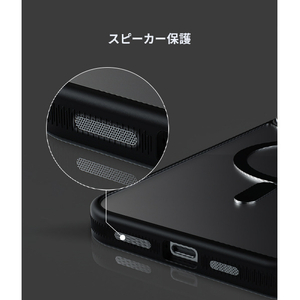 miak iPhone 14 Pro用レンズガード一体型MagSafe対応クリアケース スモーキークリア MA52167I14P-イメージ12
